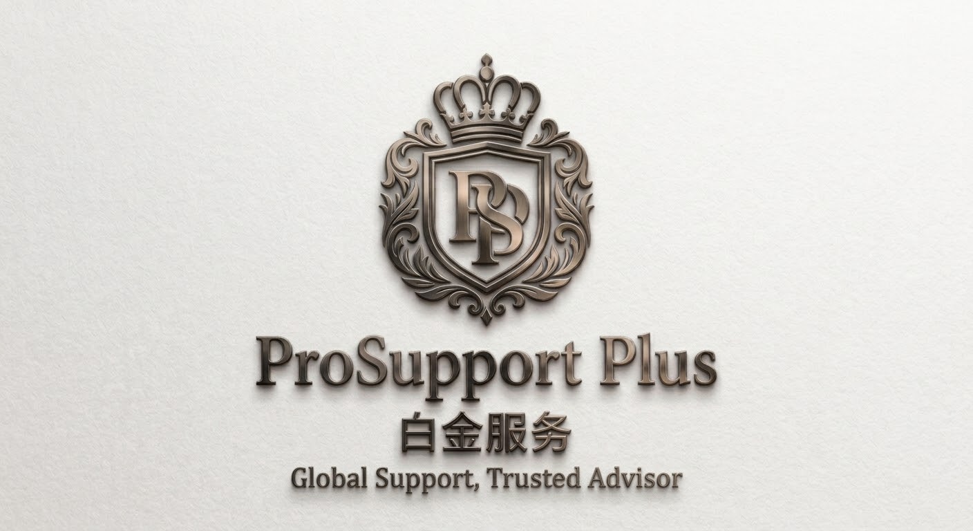 ProSupport Plus 白金服务徽标